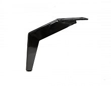 Опора мебельная H 083 (shining black) H-150