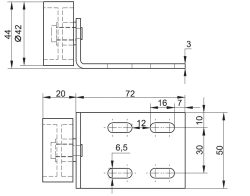 Колесная опора 018.00.000М фото 2