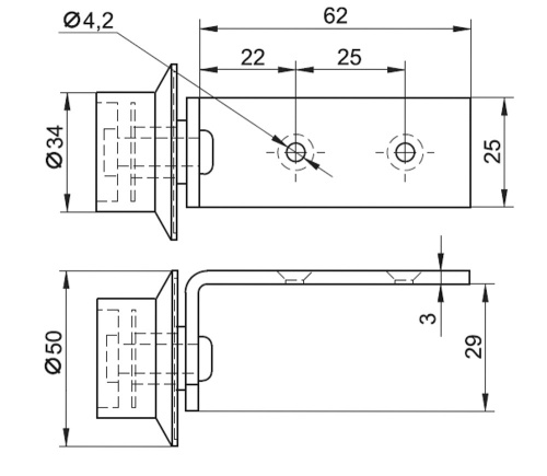 Колесная опора 425.00.000 фото 2