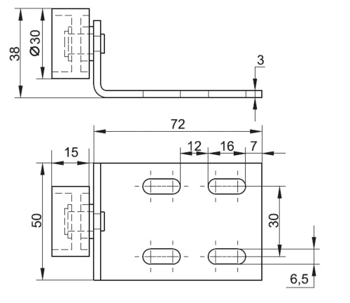 Колёсная опора 019.00.000М фото 2