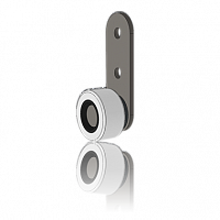 252 - Опора роликовая (рез.колесо)