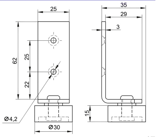Колёсная опора 382.00.000М фото 2